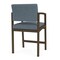 Lesro Lenox Steel Hip Chair Metal Frame, Bronze, RF Serene Upholstery LS1161 - alternate 3